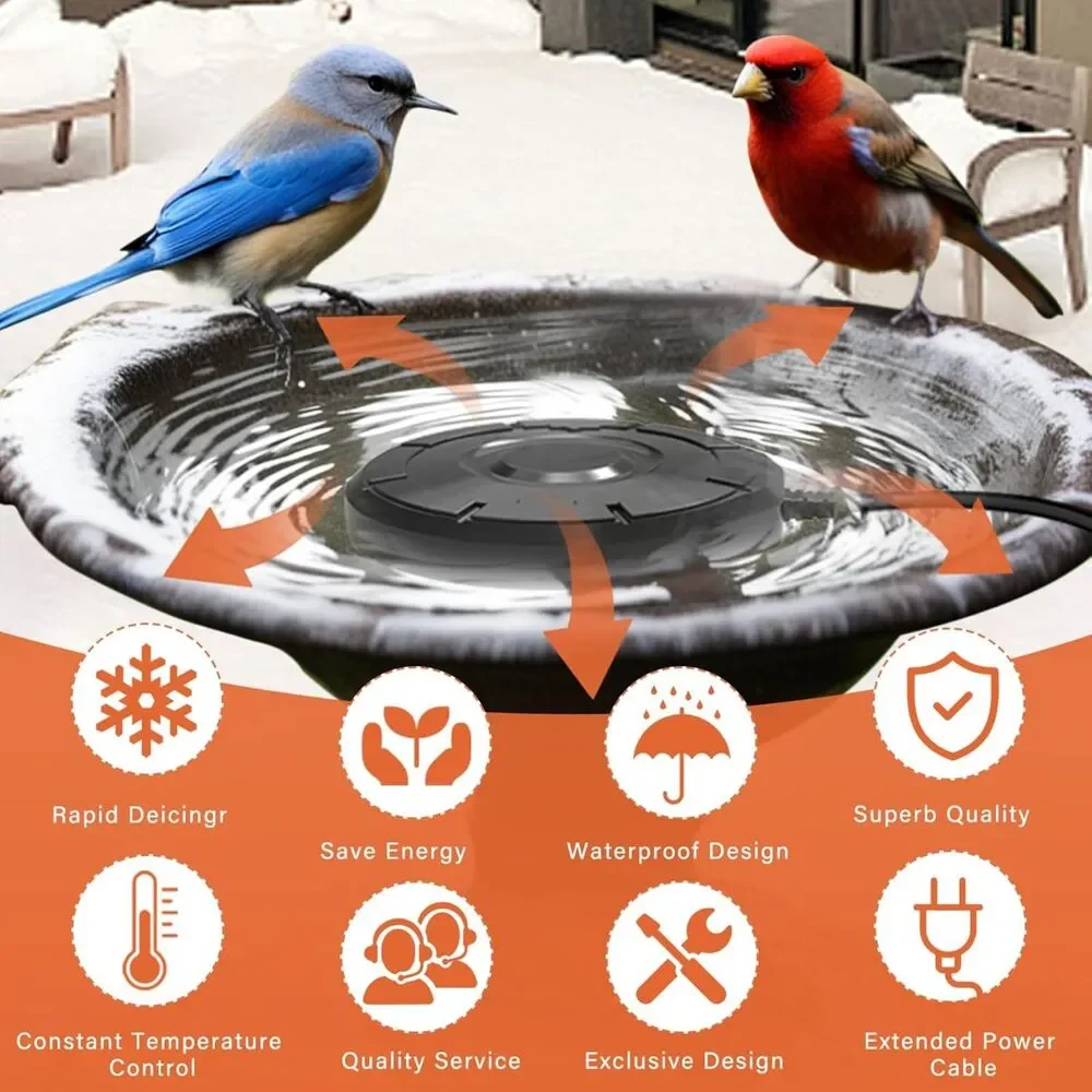 Bird Bath Heater / De-Icer